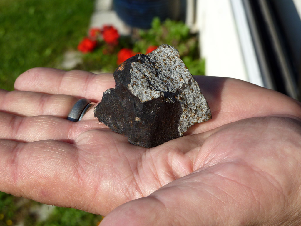 comment trouver une meteorite