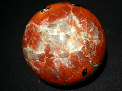 QUARTZ ROUGE ET ILVAITE