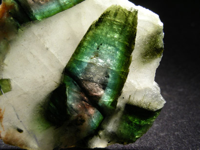 TOURMALINE DANS QUARTZ