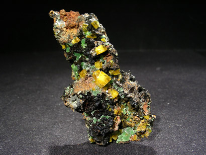 WULFENITE SMITHSONITE VERTE