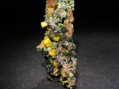 WULFENITE SMITHSONITE VERTE