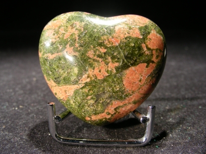 COEUR EN UNAKITE