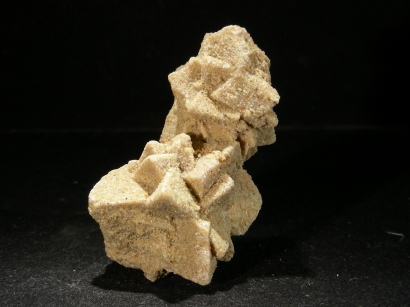 PSEUDOMORPHOSE GRES APRES CALCITE