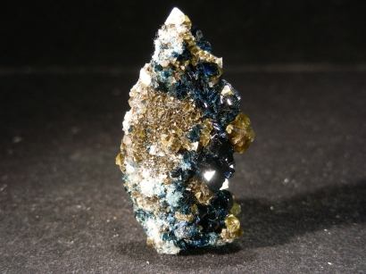 CRISTAUX DE LAZULITE ET SIDERITE