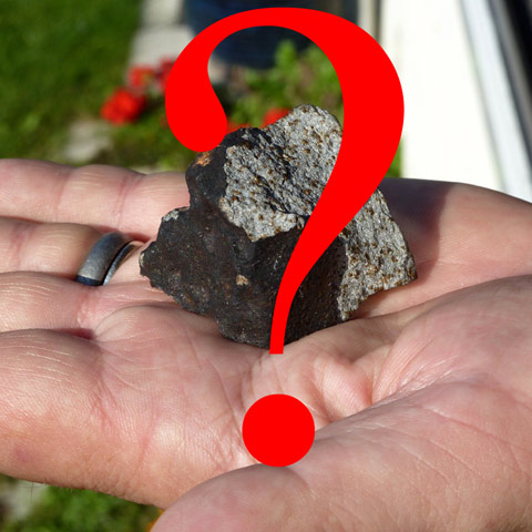 Reconnaitre une météorite