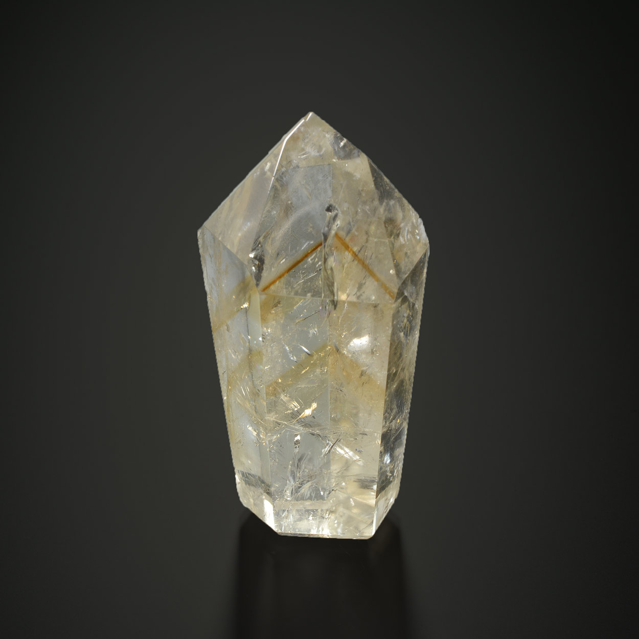 Quartz Fantôme Et Powellite