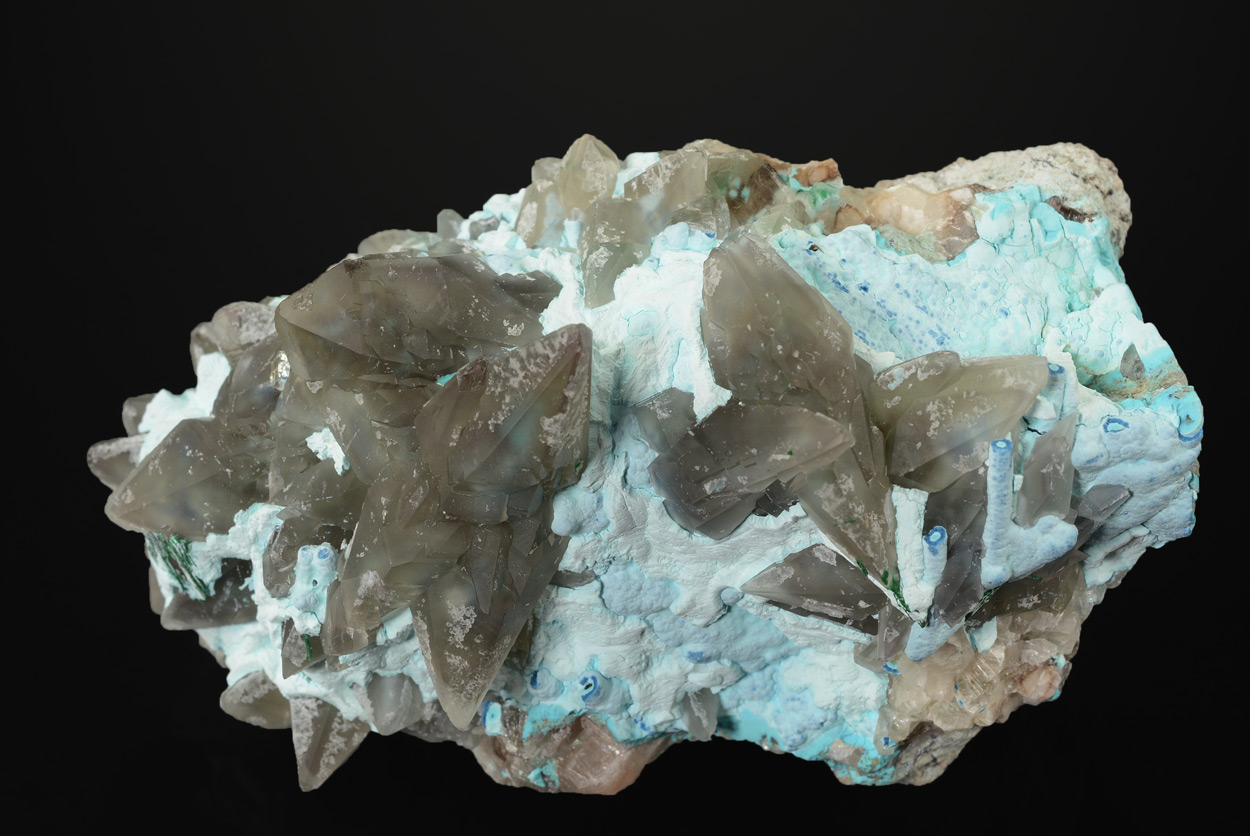 Calcite Et Chrysocolle