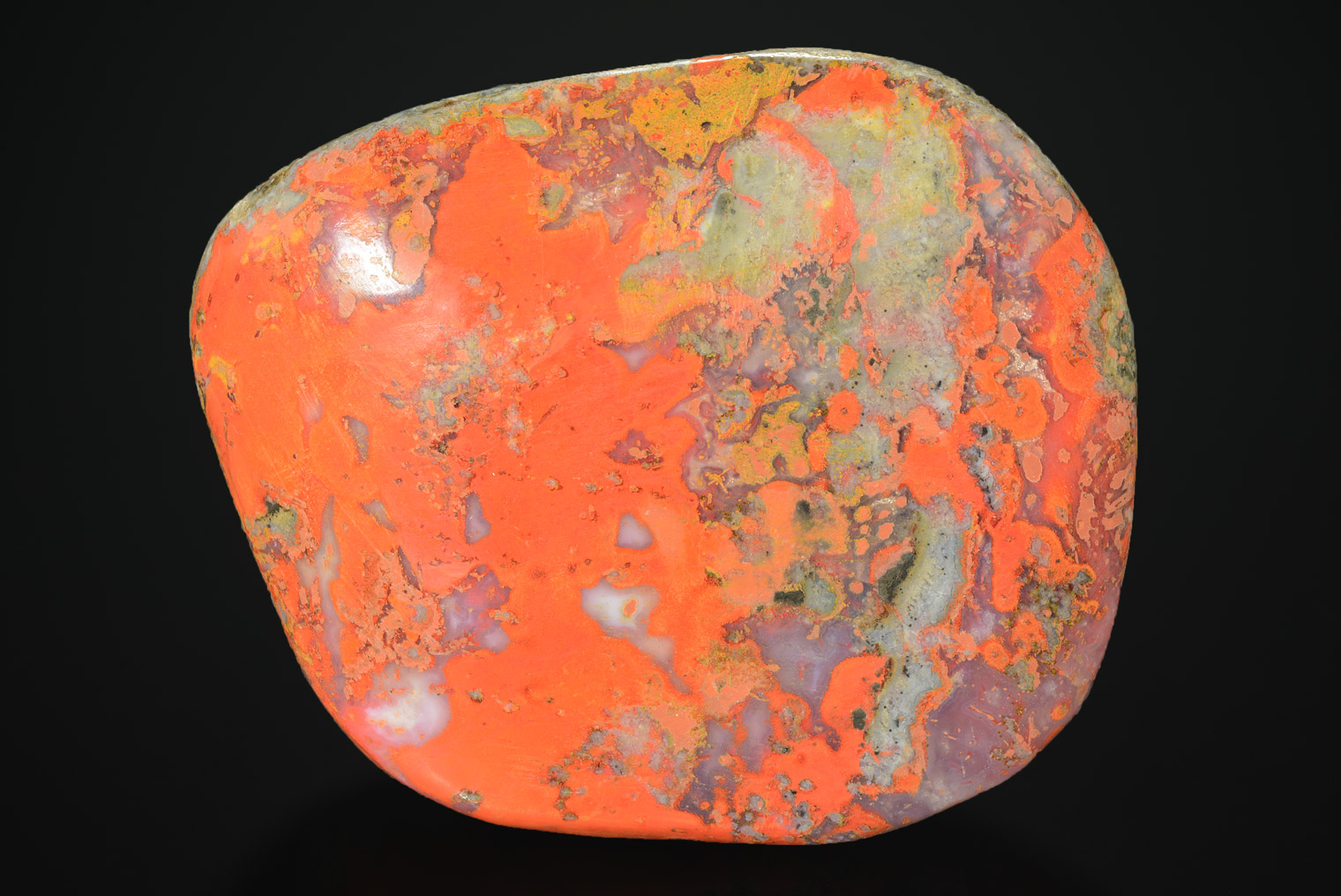 Galet De Réalgar Et Orpiment