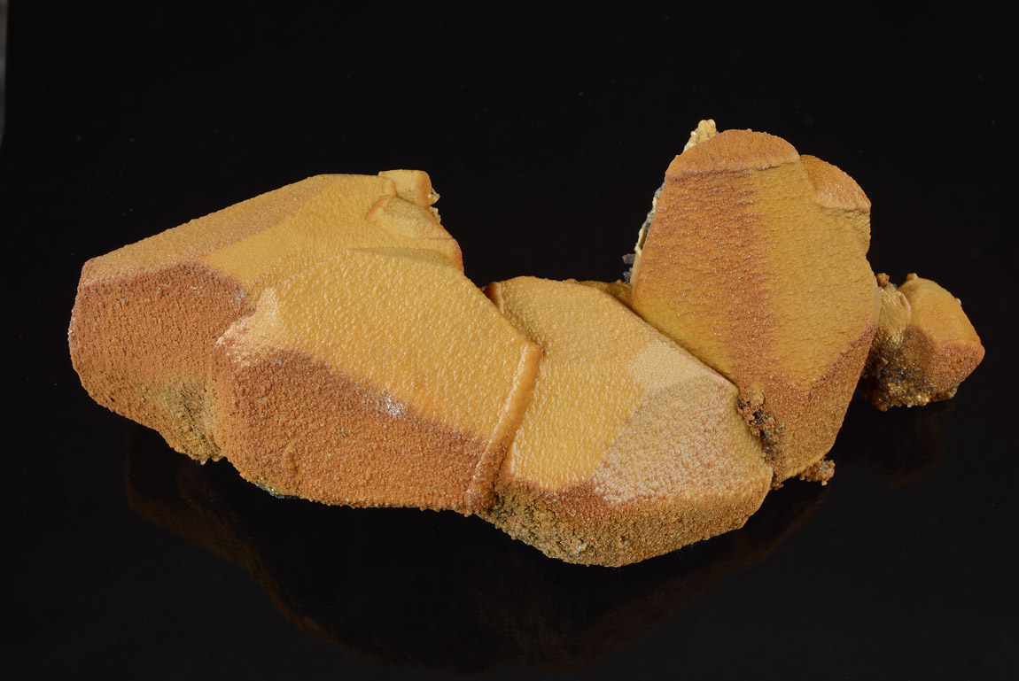Pseudomorphose : Sidérose Après Calcite