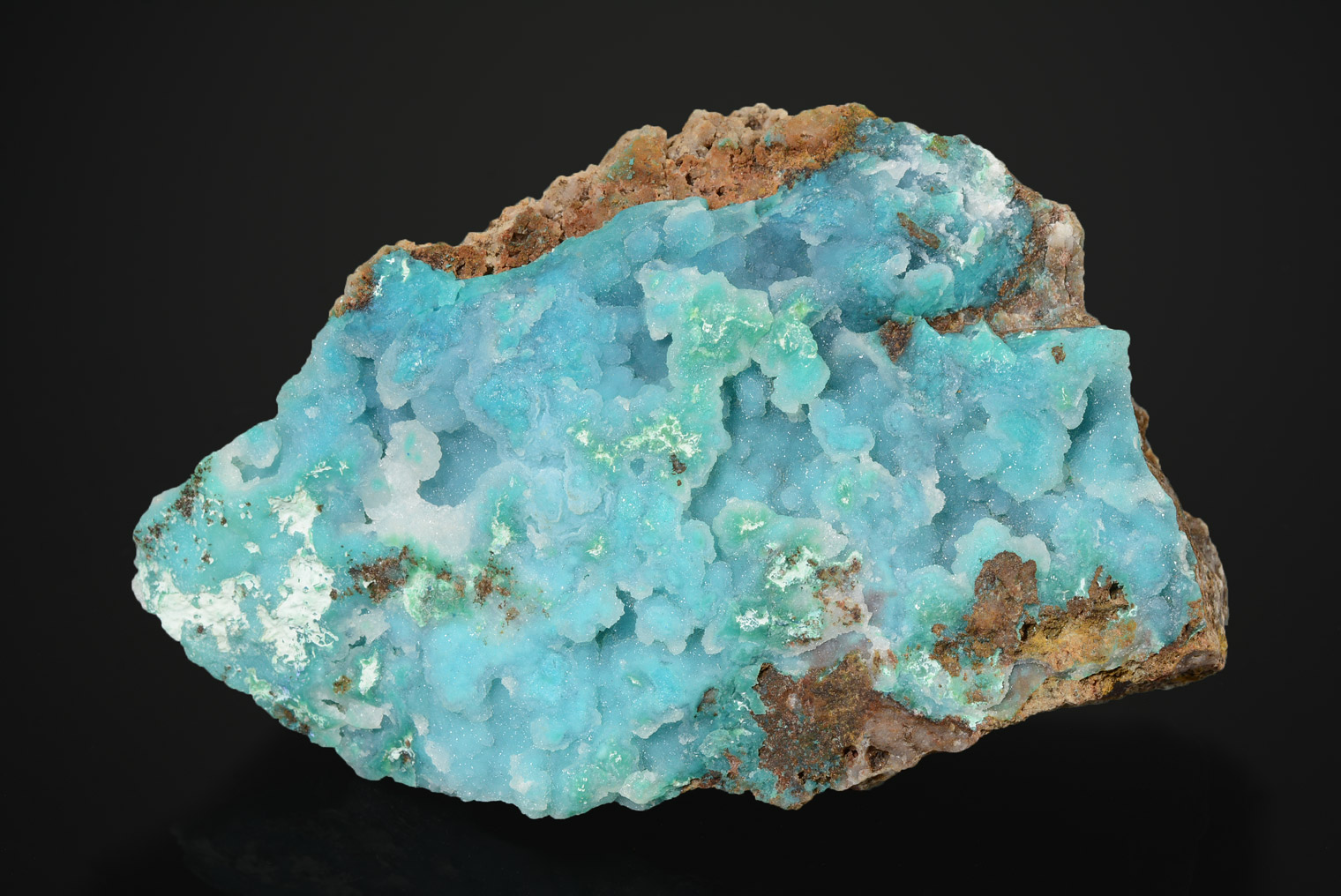Quartz Sur Chrysocolle